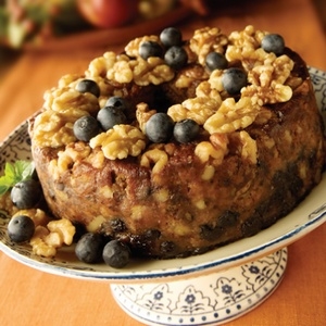 Blueberry Walnut Cake